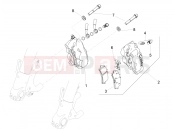 APRILIA RSV4 1100 ABS (APAC) Front brake caliper