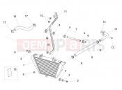 APRILIA RSV4 1100 ABS (APAC) Oil radiator