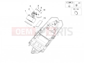 APRILIA RSV4 1100 ABS (APAC) Rear electrical system