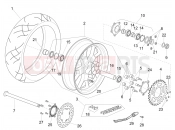 APRILIA RSV4 1100 ABS (APAC) Rear wheel