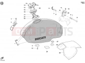 DUCATI Monster S4R FUEL TANK » TANK/SEAT