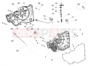APRILIA Tuono V4 1100 RR Clutch cover