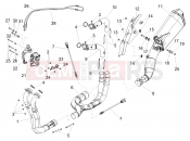 APRILIA Tuono V4 1100 RR Exhaust pipe I