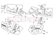 APRILIA Tuono V4 1100 RR Foot rests