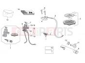 APRILIA Tuono V4 1100 RR Lock hardware kit