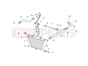 APRILIA Tuono V4 1100 RR Oil radiator