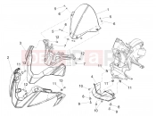APRILIA Tuono 660 (USA) Front fairing