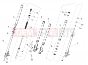 APRILIA Tuono 660 (USA) Front fork Kayaba