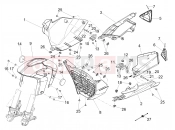 APRILIA Tuono 660 (USA) Front mudguard-Pillar