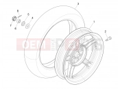 PIAGGIO Liberty 125 Poste Rear wheel