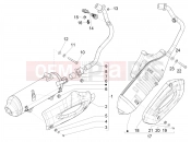 PIAGGIO Liberty 125 iGet 4T 3V ie ABS (APAC) Silencer