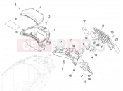 PIAGGIO Liberty 125 iGet 4T 3V ie ABS (APAC) Rear cover - Splash guard
