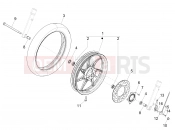 PIAGGIO Liberty 125 iGet 4T 3V ie ABS (APAC) Front wheel