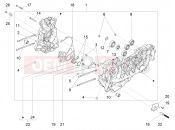 PIAGGIO Liberty 125 iGet 4T 3V ie ABS (APAC) Crankcase
