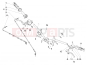 PIAGGIO Liberty 125 iGet 4T 3V ie ABS (APAC) Handlebars - Master cil.