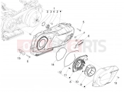 PIAGGIO Medley 150 ie ABS Crankcase cover - Crankcase cooling
