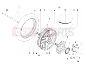 PIAGGIO Medley 150 ie ABS Front wheel