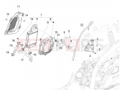 PIAGGIO Medley 150 ie ABS (E4) (RP8MB0200) Cooling system