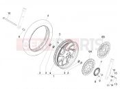 PIAGGIO Medley 150 ie ABS (E4) (RP8MB0200) Front wheel