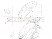 PIAGGIO Medley 150 ie ABS (E4) (RP8MB0200) Saddle/seats