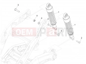 PIAGGIO Piaggio 1 Moped Rear suspension - Shock absorber/s