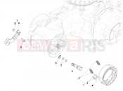 PIAGGIO Zip 50 4T Rear brake - Brake jaw