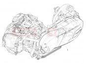 VESPA Sprint 125 iGet (APAC) E2 Engine, assembly