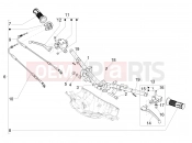 VESPA Sprint 125 iGet (APAC) E2 Handlebars - Master cil.