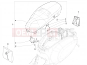 VESPA Sprint 125 iGet (APAC) E2 Saddle/seats
