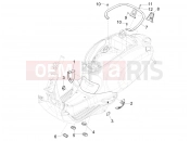 VESPA Sprint 125 iGet (APAC) E2 Side cover - Spoiler