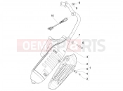 VESPA Sprint 125 iGet (APAC) E2 Silencer