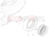 VESPA SXL 125 4T 3V (APAC) Rear wheel