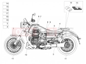 MOTOGUZZI Audace 1400 Carbon ABS (USA) Decal
