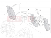 MOTOGUZZI Audace 1400 Carbon ABS (USA) Front brake caliper