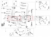 MOTOGUZZI V7 III Racer 10th Anniversary Central electrical system