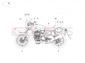 MOTOGUZZI V7 III Racer 10th Anniversary Decal