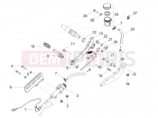 MOTOGUZZI V7 III Racer 10th Anniversary Rear master cylinder