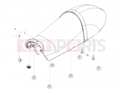 MOTOGUZZI V7 III Racer 10th Anniversary Saddle