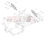 MOTOGUZZI V7 III Racer 10th Anniversary Shock absorber