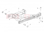 MOTOGUZZI V7 III Racer 10th Anniversary Swing arm