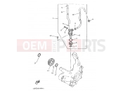 YAMAHA CW50 BW'S (4VV3) 1996 OIL PUMP