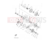 YAMAHA CW50 BW'S (4VV3) 1996 CLUTCH