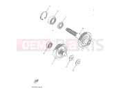 YAMAHA CW50 BW'S (4VV3) 1996 TRANSMISSION