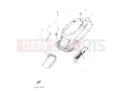YAMAHA CW50 BW'S (4VV3) 1996 SIDE COVER & OIL TANK