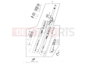 YAMAHA CW50 BW'S (4VV3) 1996 FRONT FORK