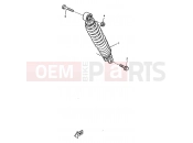 YAMAHA CW50RSP BW'S SPY (4UR1) 1996 REAR ARM & SUSPENSION