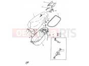 YAMAHA CW50RSP BW'S SPY (4UR1) 1996 SEAT & CARRIER