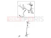 YAMAHA CW50RSP BW'S SPY (4UR1) 1996 FRONT MASTER CYLINDER