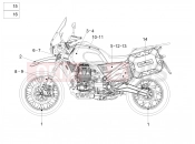 MOTOGUZZI V85 TT Travel Pack (APAC) Decal