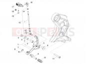 MOTOGUZZI V85 TT Travel Pack (APAC) Gear lever